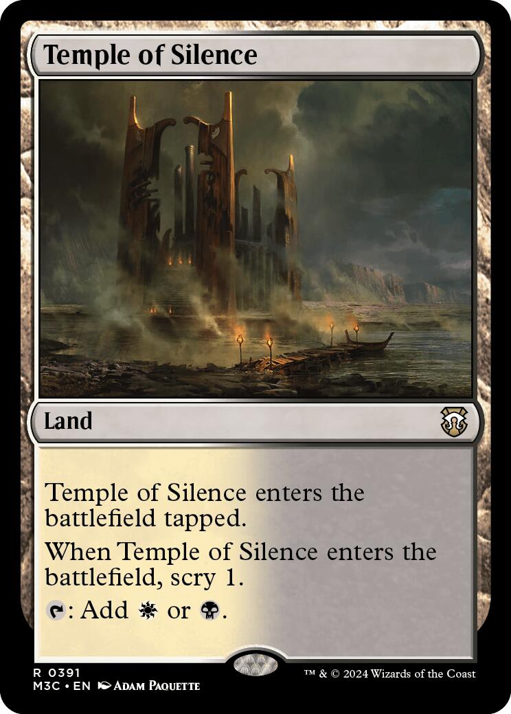 Temple of Silence [Modern Horizons 3 Commander] | Cracking-Singles