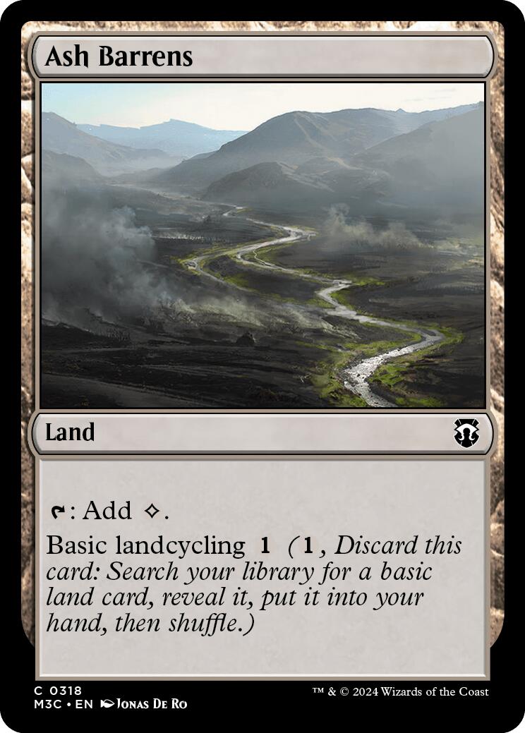 Ash Barrens [Modern Horizons 3 Commander] | Cracking-Singles