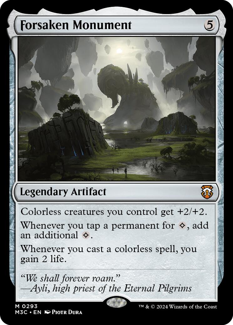 Forsaken Monument [Modern Horizons 3 Commander] | Cracking-Singles