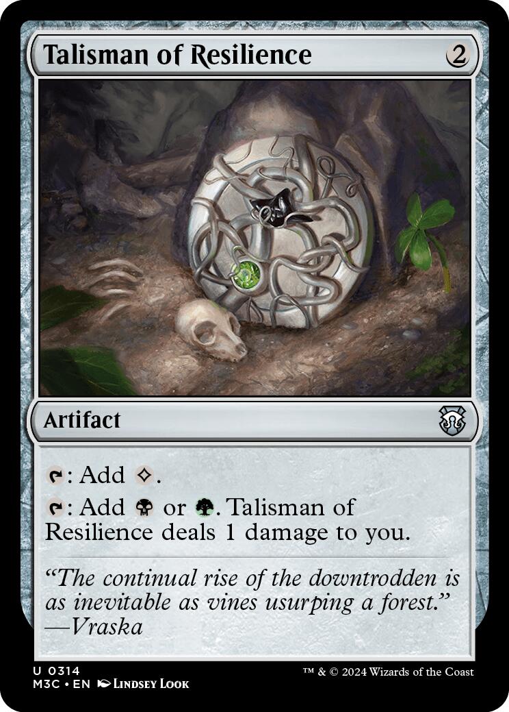 Talisman of Resilience [Modern Horizons 3 Commander] | Cracking-Singles