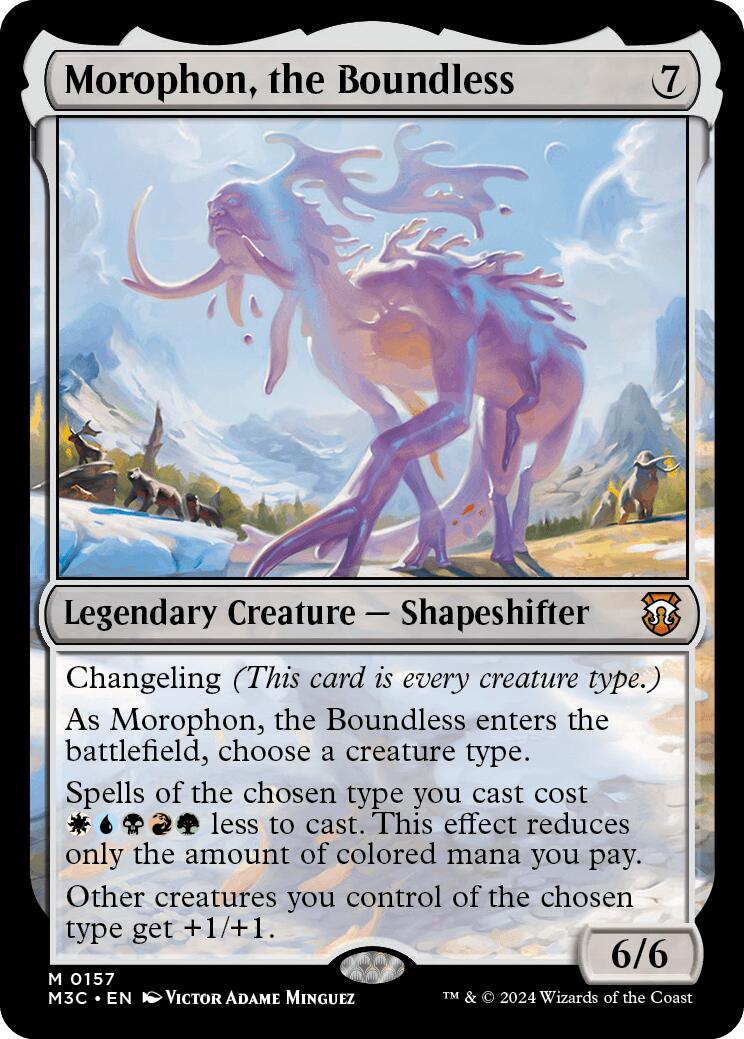 Morophon, the Boundless [Modern Horizons 3 Commander] | Cracking-Singles