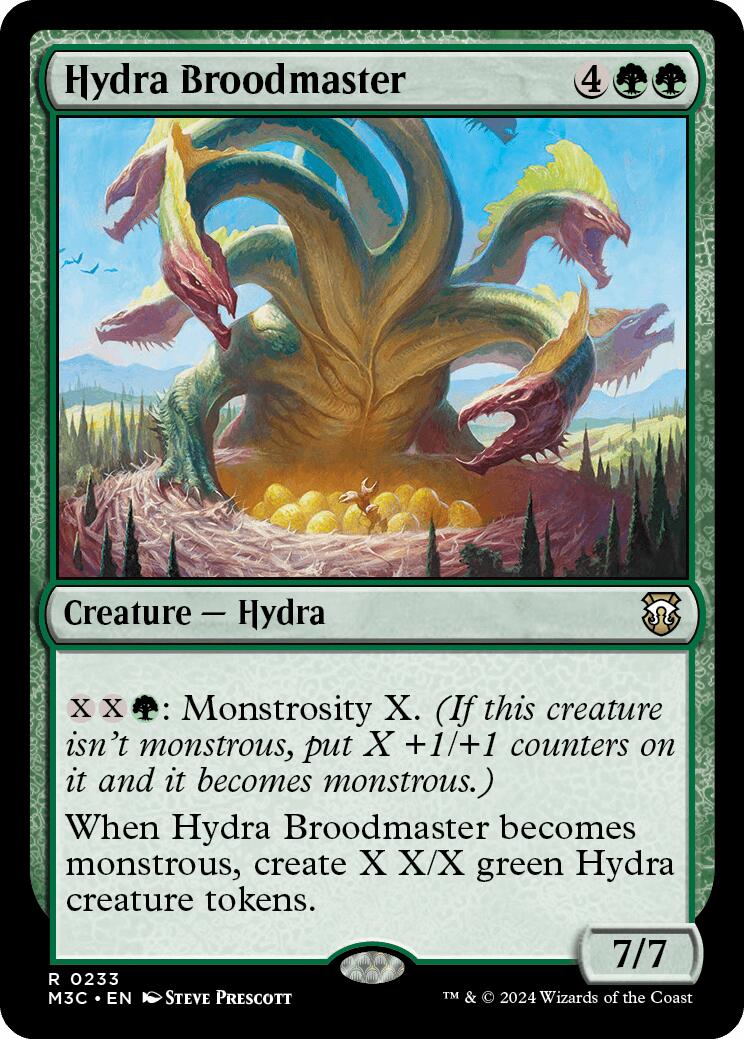 Hydra Broodmaster [Modern Horizons 3 Commander] | Cracking-Singles