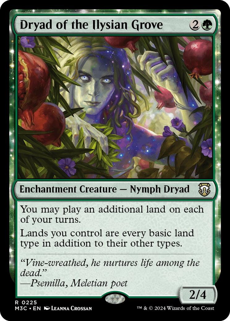 Dryad of the Ilysian Grove [Modern Horizons 3 Commander] | Cracking-Singles