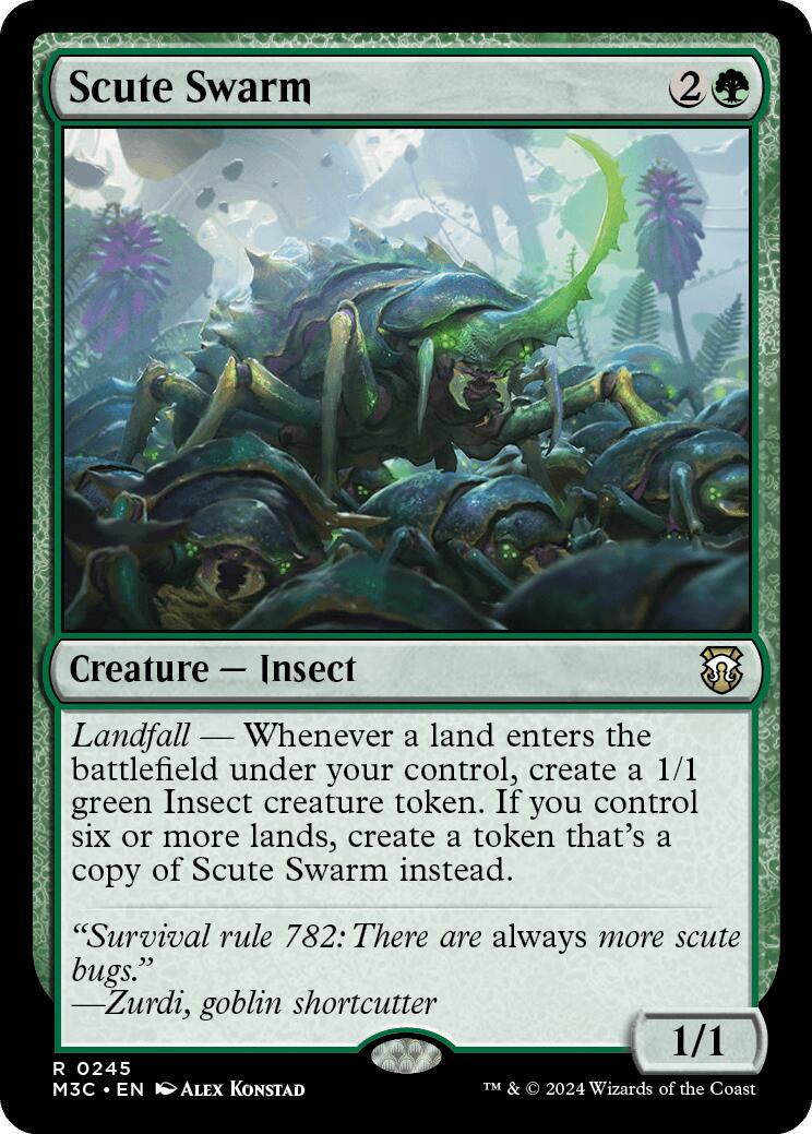 Scute Swarm [Modern Horizons 3 Commander] | Cracking-Singles