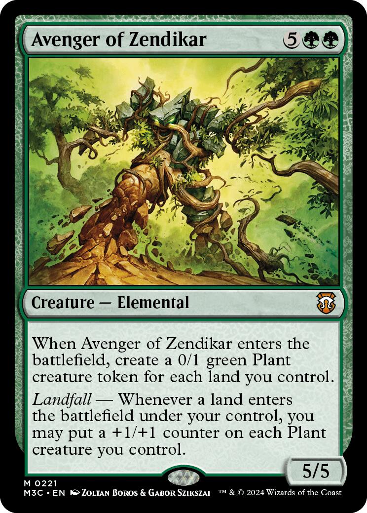 Avenger of Zendikar [Modern Horizons 3 Commander] | Cracking-Singles