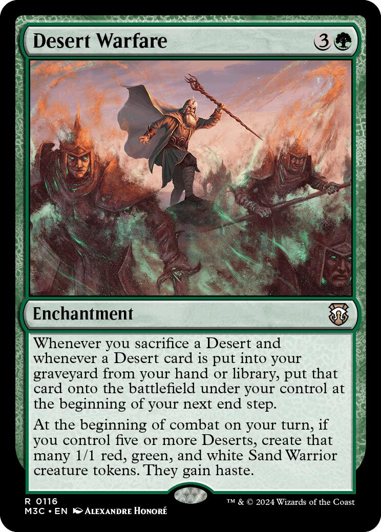 Desert Warfare [Modern Horizons 3 Commander] | Cracking-Singles