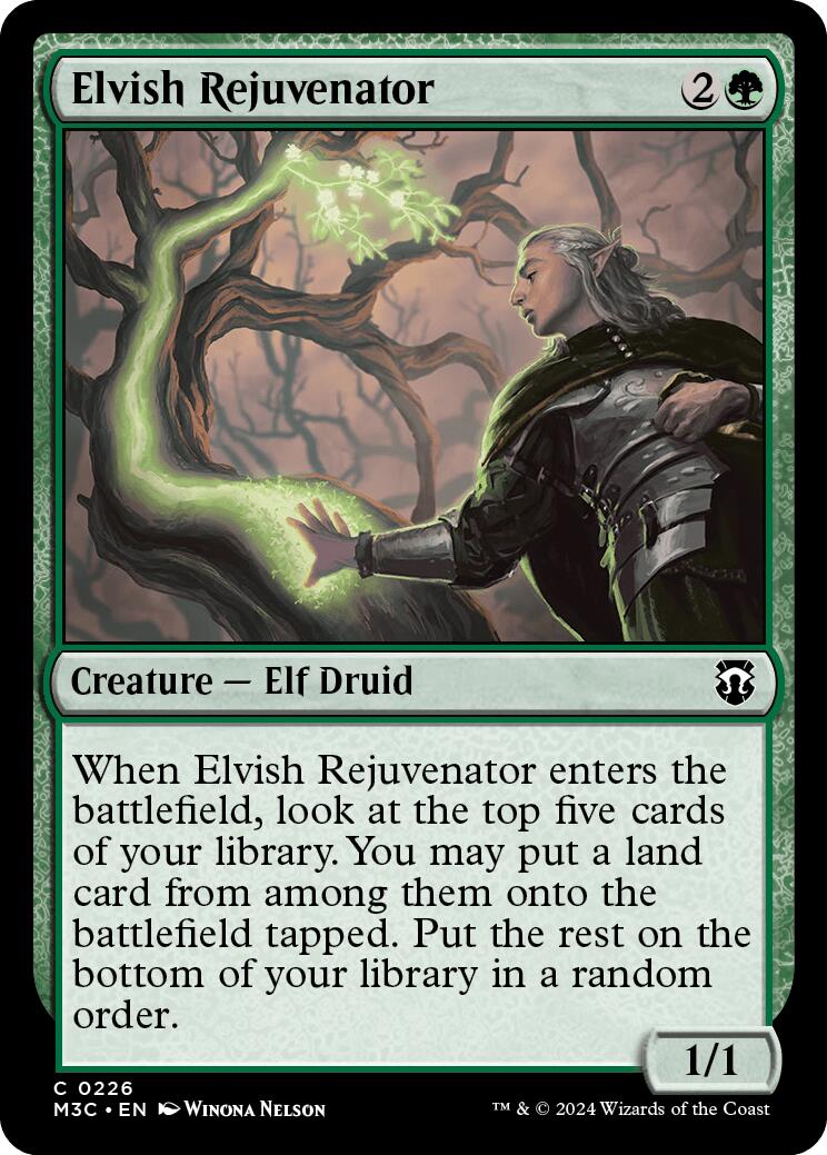 Elvish Rejuvenator [Modern Horizons 3 Commander] | Cracking-Singles