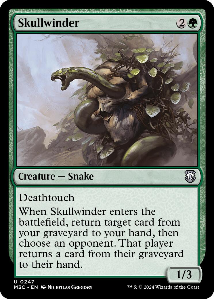 Skullwinder [Modern Horizons 3 Commander] | Cracking-Singles