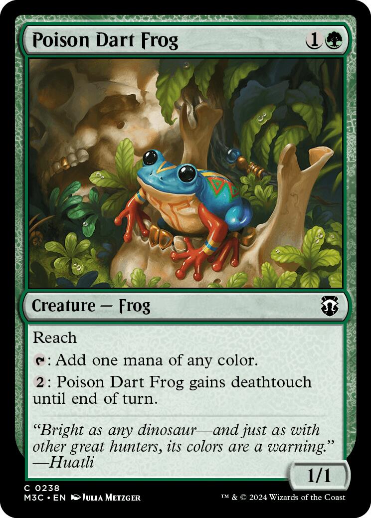 Poison Dart Frog [Modern Horizons 3 Commander] | Cracking-Singles