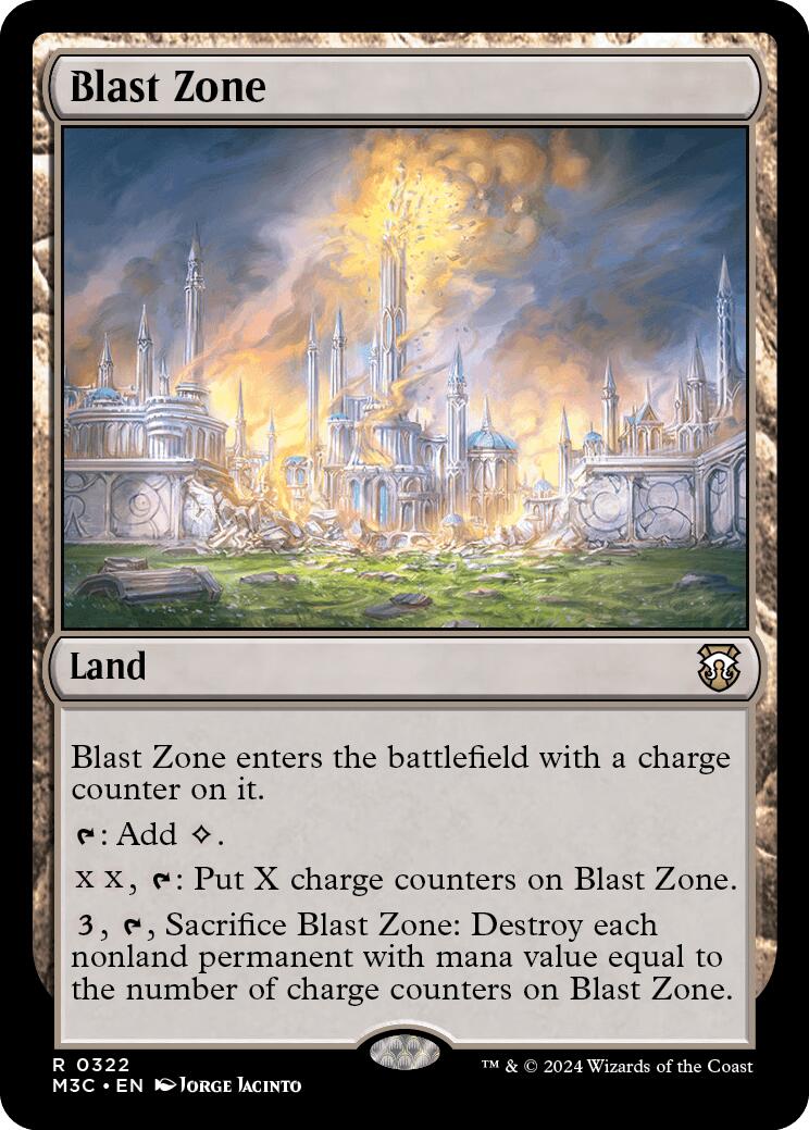 Blast Zone [Modern Horizons 3 Commander] | Cracking-Singles