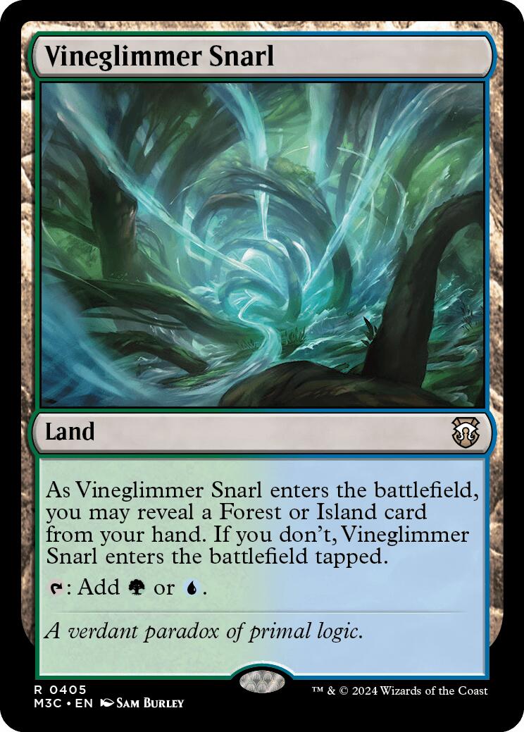 Vineglimmer Snarl [Modern Horizons 3 Commander] | Cracking-Singles