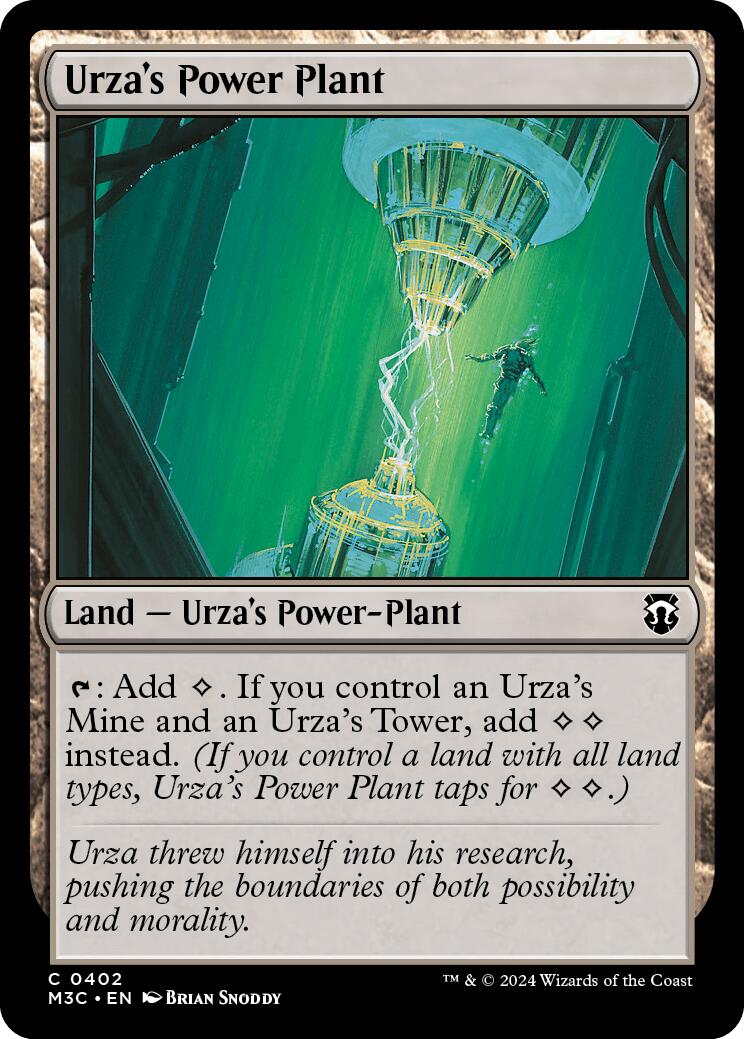 Urza's Power Plant [Modern Horizons 3 Commander] | Cracking-Singles