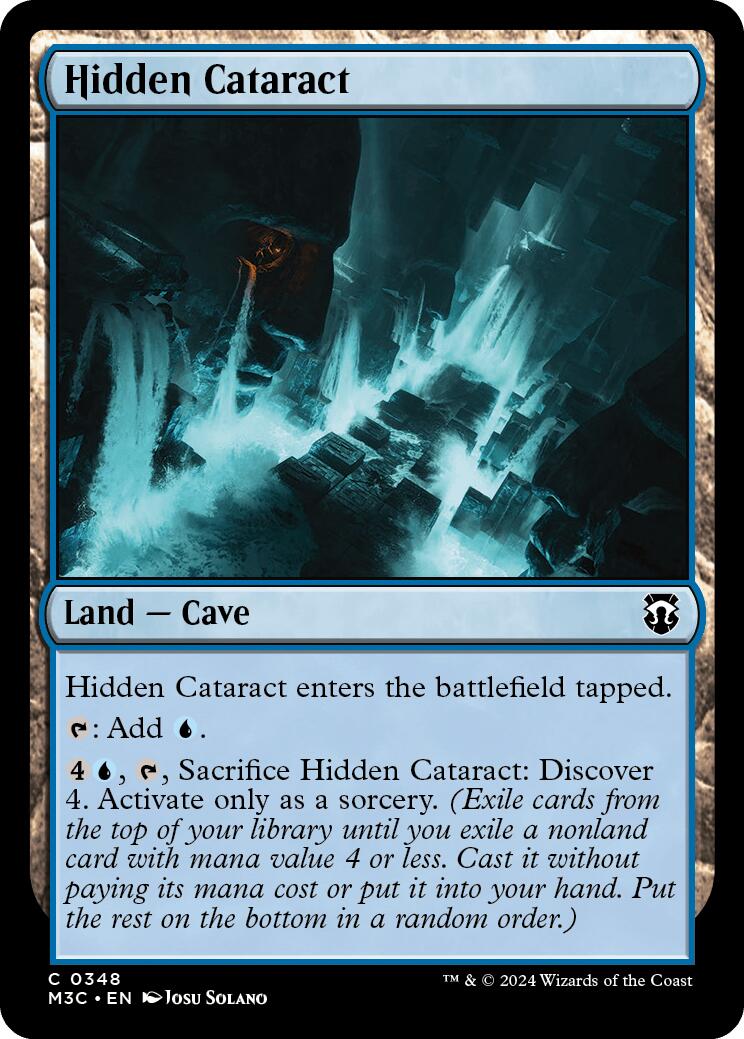 Hidden Cataract [Modern Horizons 3 Commander] | Cracking-Singles