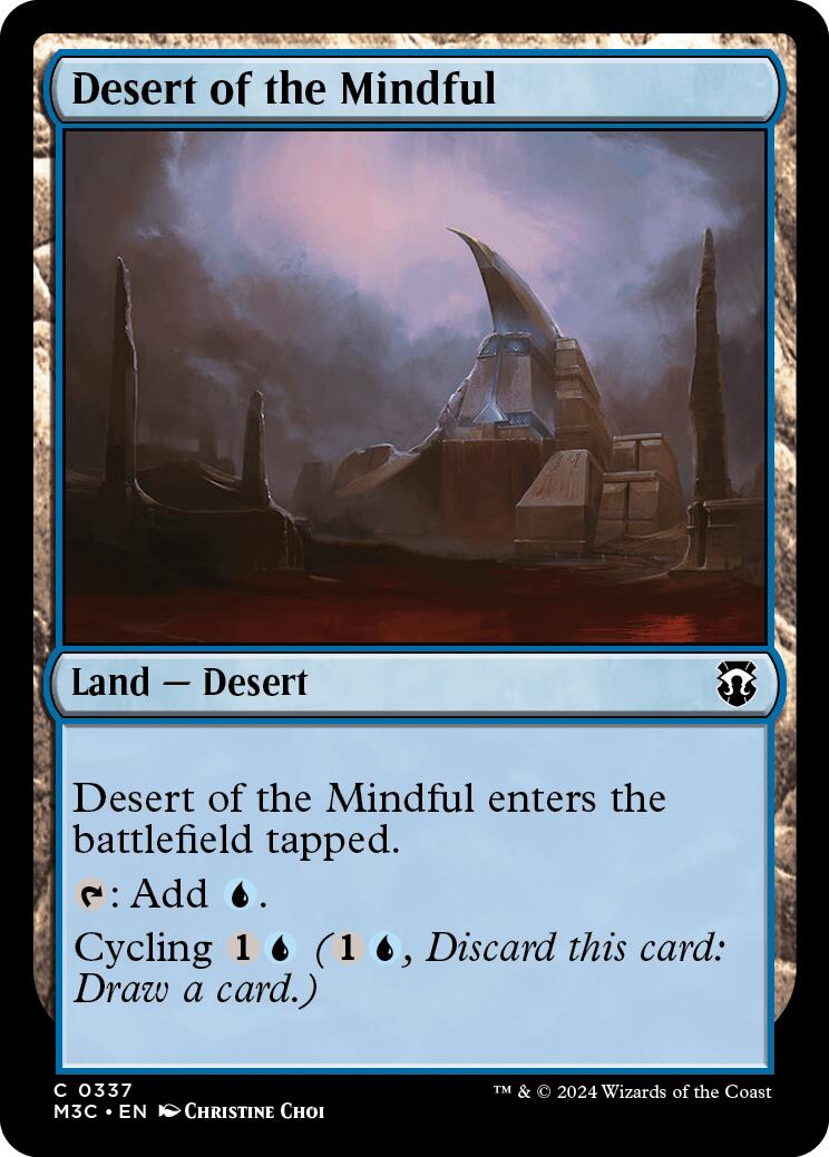 Desert of the Mindful [Modern Horizons 3 Commander] | Cracking-Singles