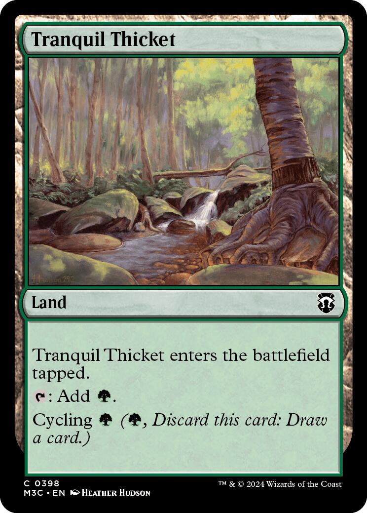 Tranquil Thicket [Modern Horizons 3 Commander] | Cracking-Singles