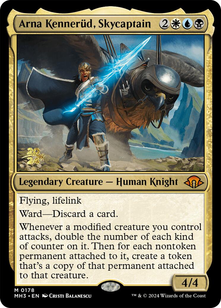 Arna Kennerud, Skycaptain [Modern Horizons 3 Prerelease Promos] | Cracking-Singles