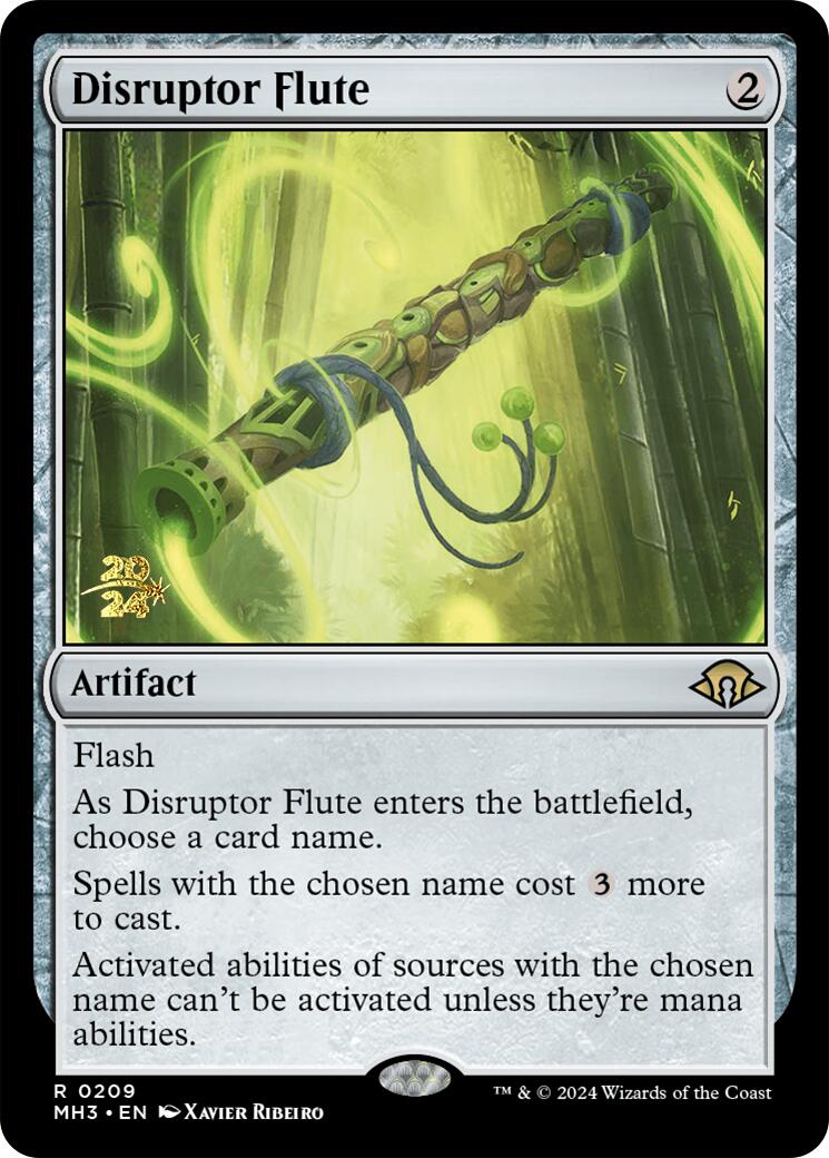 Disruptor Flute [Modern Horizons 3 Prerelease Promos] | Cracking-Singles