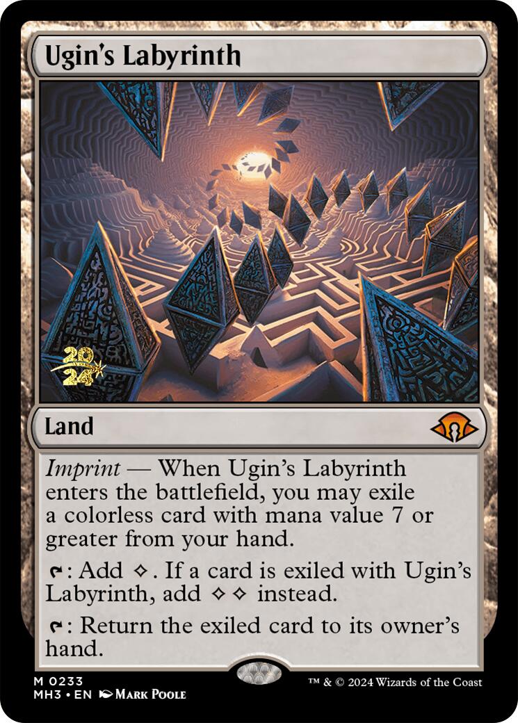 Ugin's Labyrinth [Modern Horizons 3 Prerelease Promos] | Cracking-Singles