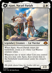 Ajani, Nacatl Pariah [Modern Horizons 3 Prerelease Promos] | Cracking-Singles