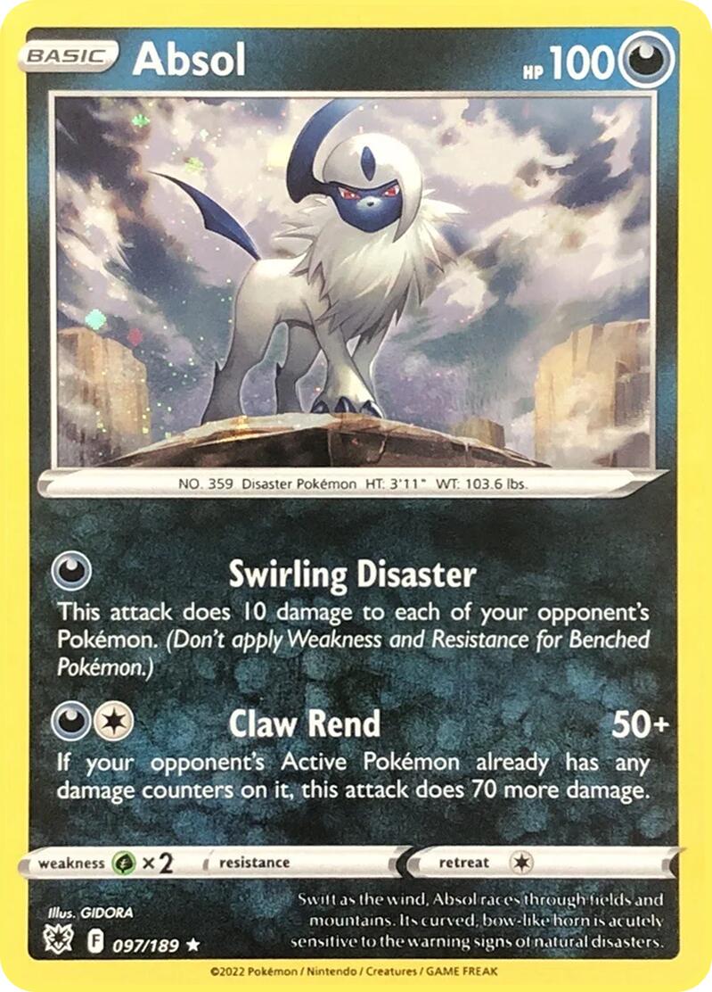 Absol (097/189) (Cosmos Holo) [Miscellaneous Cards] | Cracking-Singles