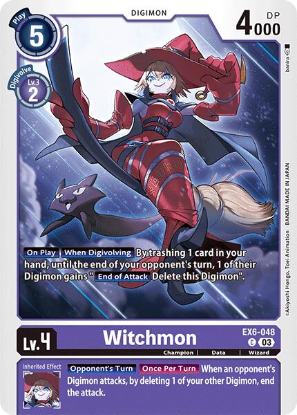 Witchmon [EX6-048] [Infernal Ascension] | Cracking-Singles