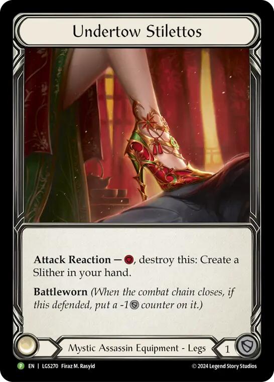 Undertow Stilettos [LGS270] (Promo)  Rainbow Foil | Cracking-Singles