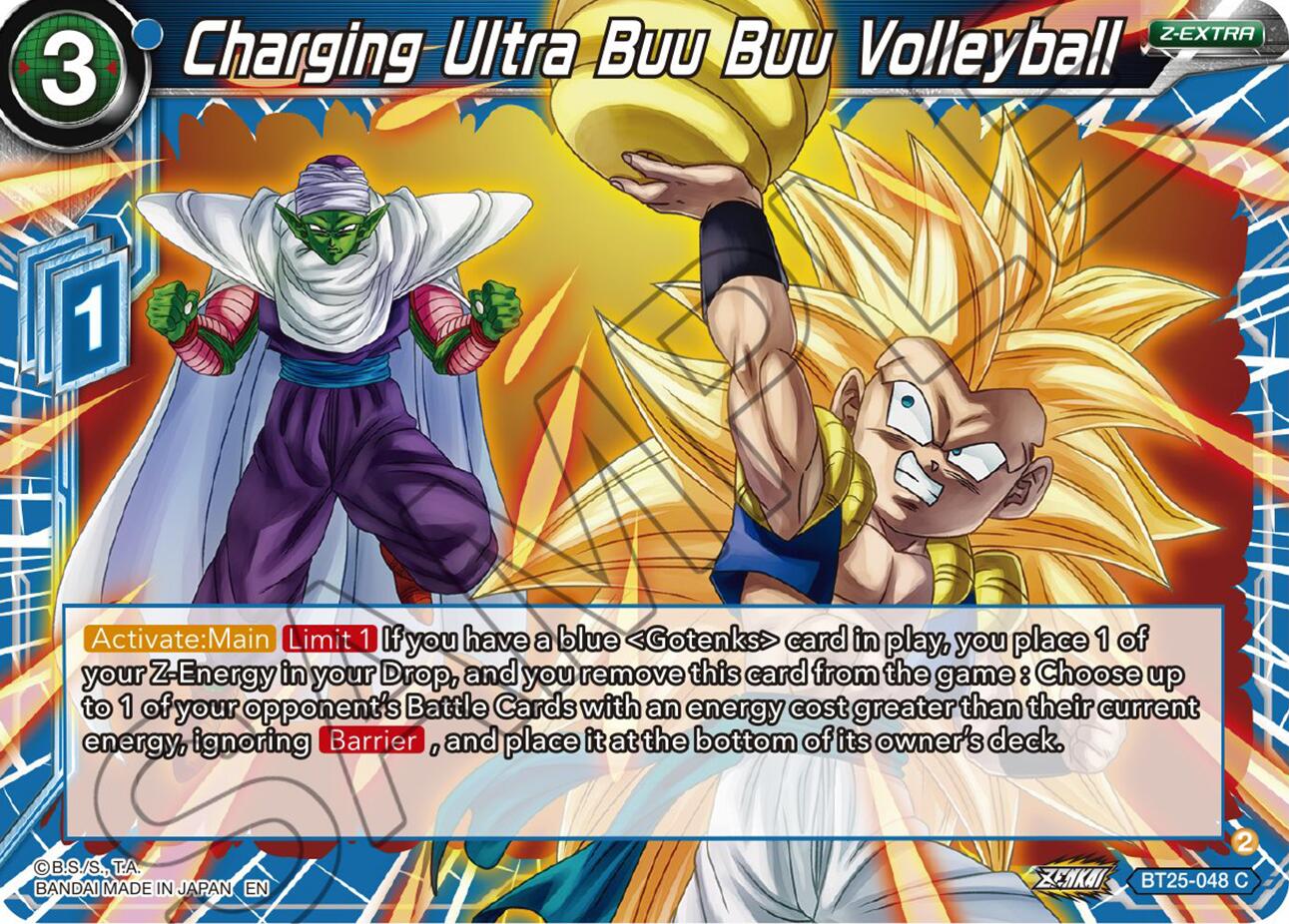 Charging Ultra Buu Buu Volleyball (BT25-048) [Legend of the Dragon Balls] | Cracking-Singles