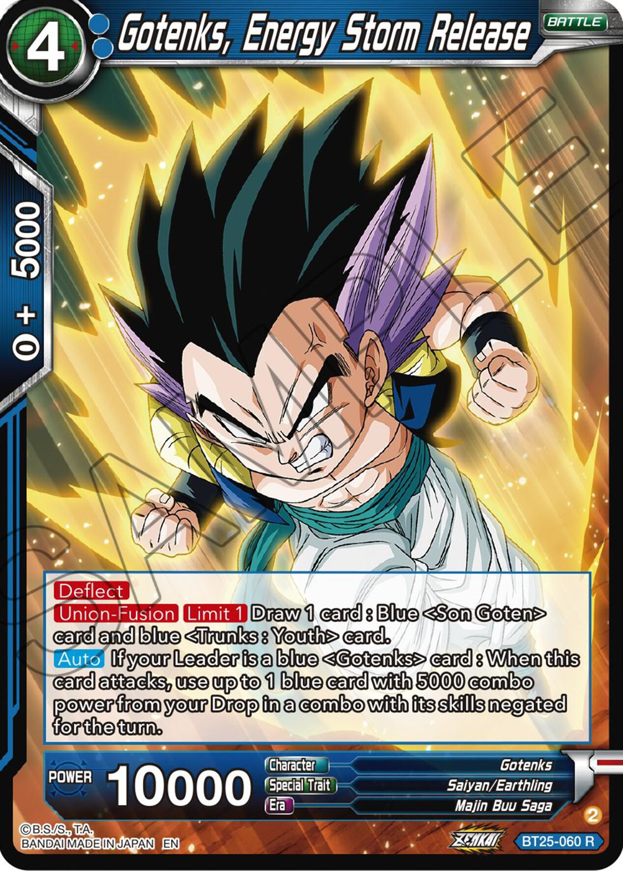 Gotenks, Energy Storm Release (BT25-060) [Legend of the Dragon Balls] | Cracking-Singles