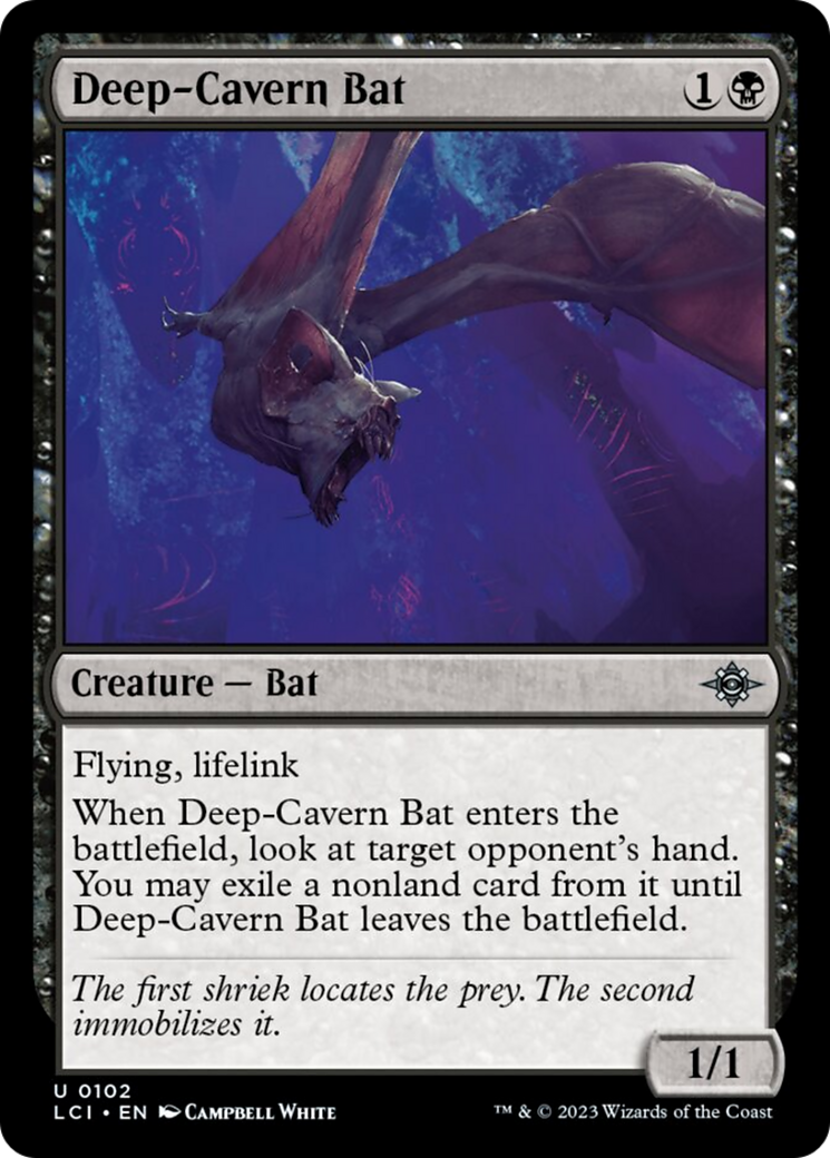 Deep-Cavern Bat [The Lost Caverns of Ixalan] | Cracking-Singles