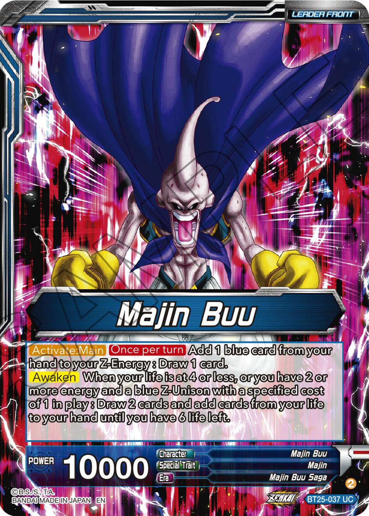 Majin Buu // Majin Buu, Shape-Shifter (BT25-037) [Legend of the Dragon Balls] | Cracking-Singles