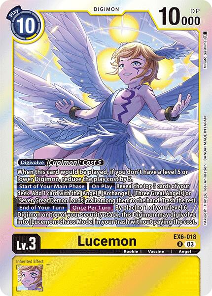 Lucemon [EX6-018] [Infernal Ascension] | Cracking-Singles