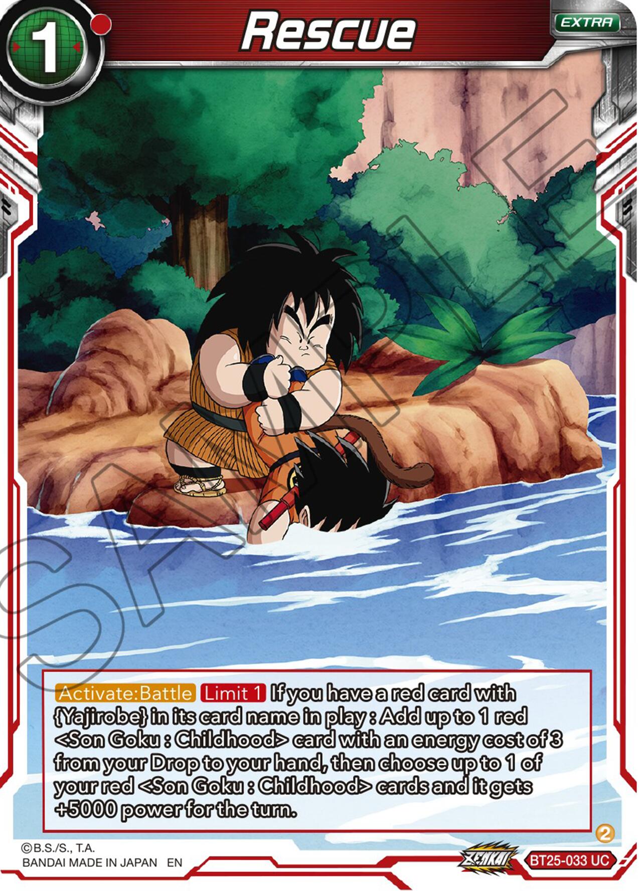 Rescue (BT25-033) [Legend of the Dragon Balls] | Cracking-Singles