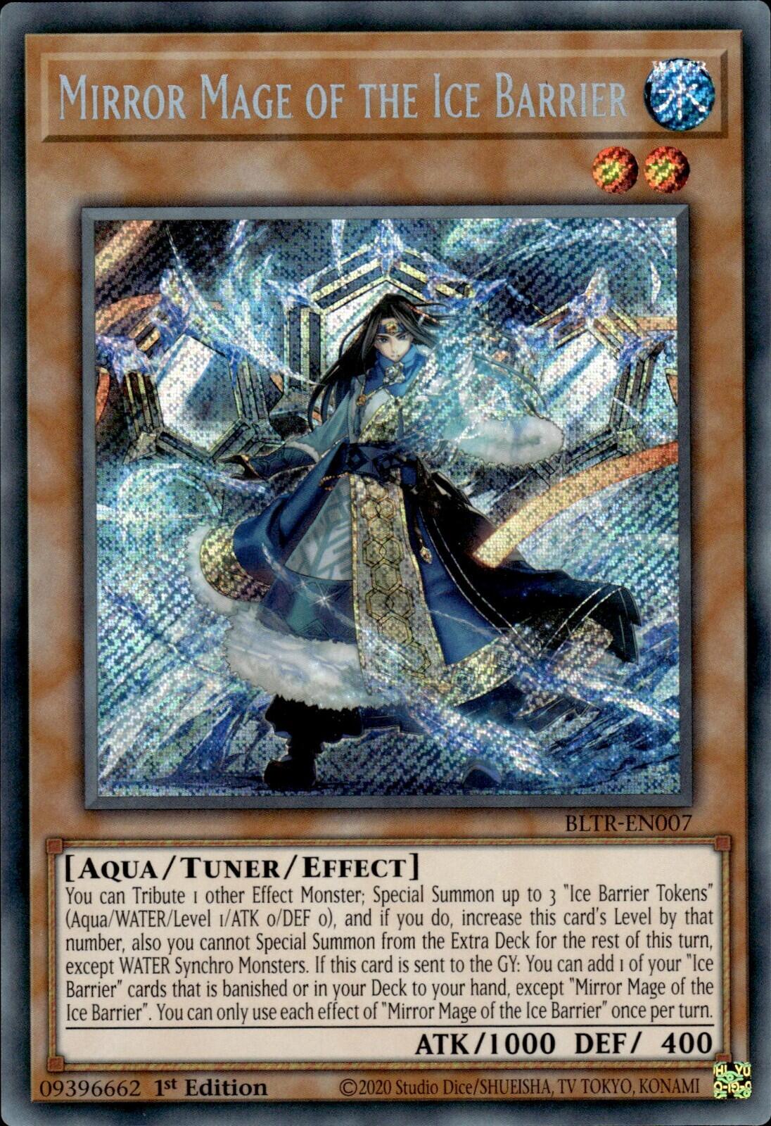 Mirror Mage of the Ice Barrier [BLTR-EN007] Secret Rare | Cracking-Singles