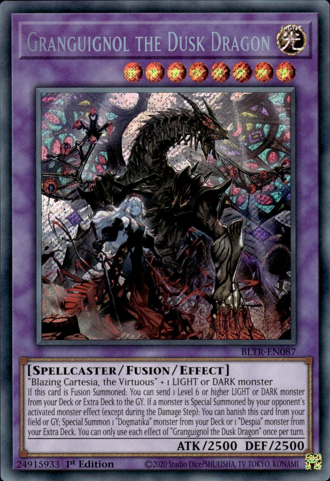 Granguignol the Dusk Dragon [BLTR-EN087] Secret Rare | Cracking-Singles