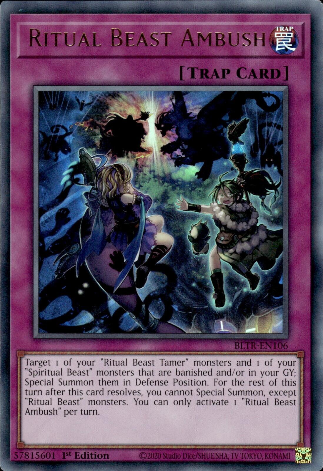 Ritual Beast Ambush [BLTR-EN106] Ultra Rare | Cracking-Singles