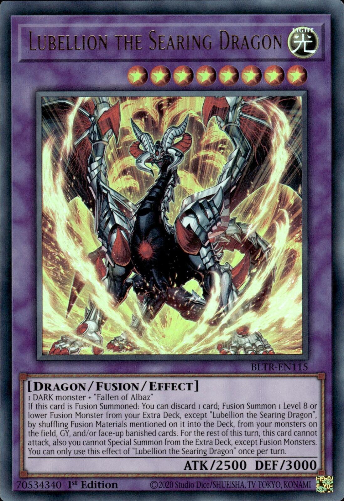 Lubellion the Searing Dragon [BLTR-EN115] Ultra Rare | Cracking-Singles