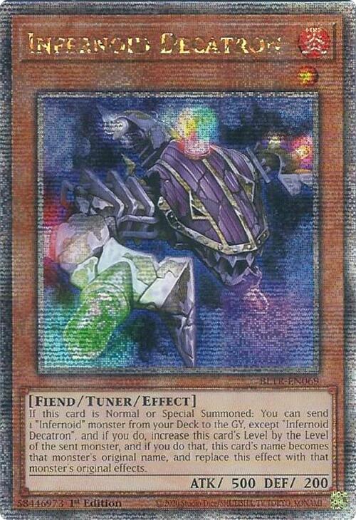 Infernoid Decatron (Quarter Century Secret Rare) [BLTR-EN069] Quarter Century Secret Rare | Cracking-Singles