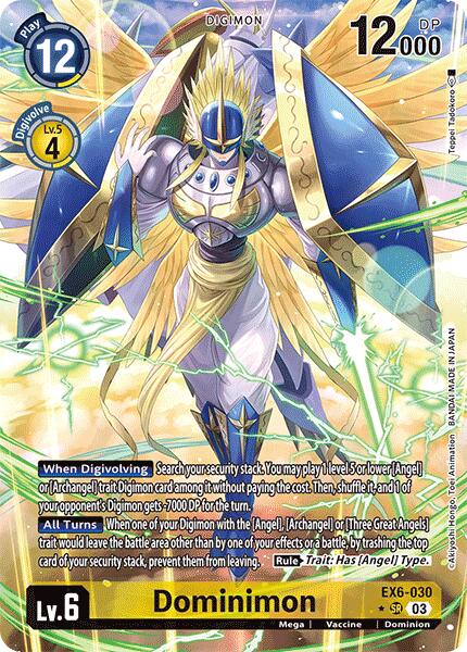 Dominimon [EX6-030] (Alternate Art) [Infernal Ascension] | Cracking-Singles