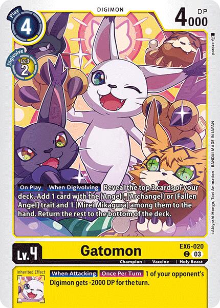 Gatomon [EX6-020] [Infernal Ascension] | Cracking-Singles