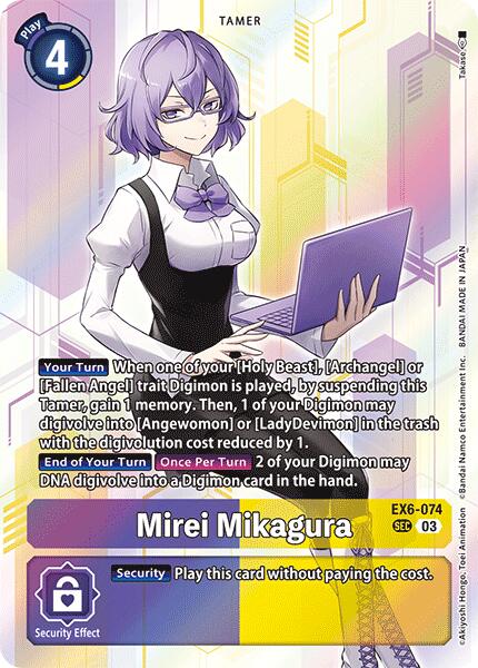 Mirei Mikagura [EX6-074] [Infernal Ascension] | Cracking-Singles