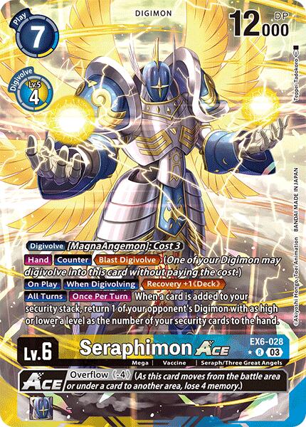 Seraphimon ACE [EX6-028] (Alternate Art) [Infernal Ascension] | Cracking-Singles