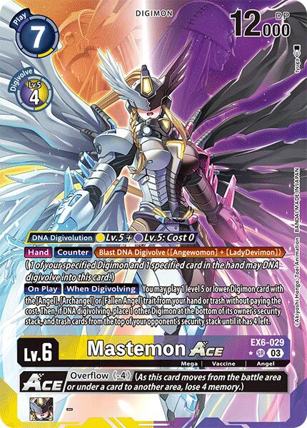 Mastemon ACE [EX6-029] (Alternate Art) [Infernal Ascension] | Cracking-Singles