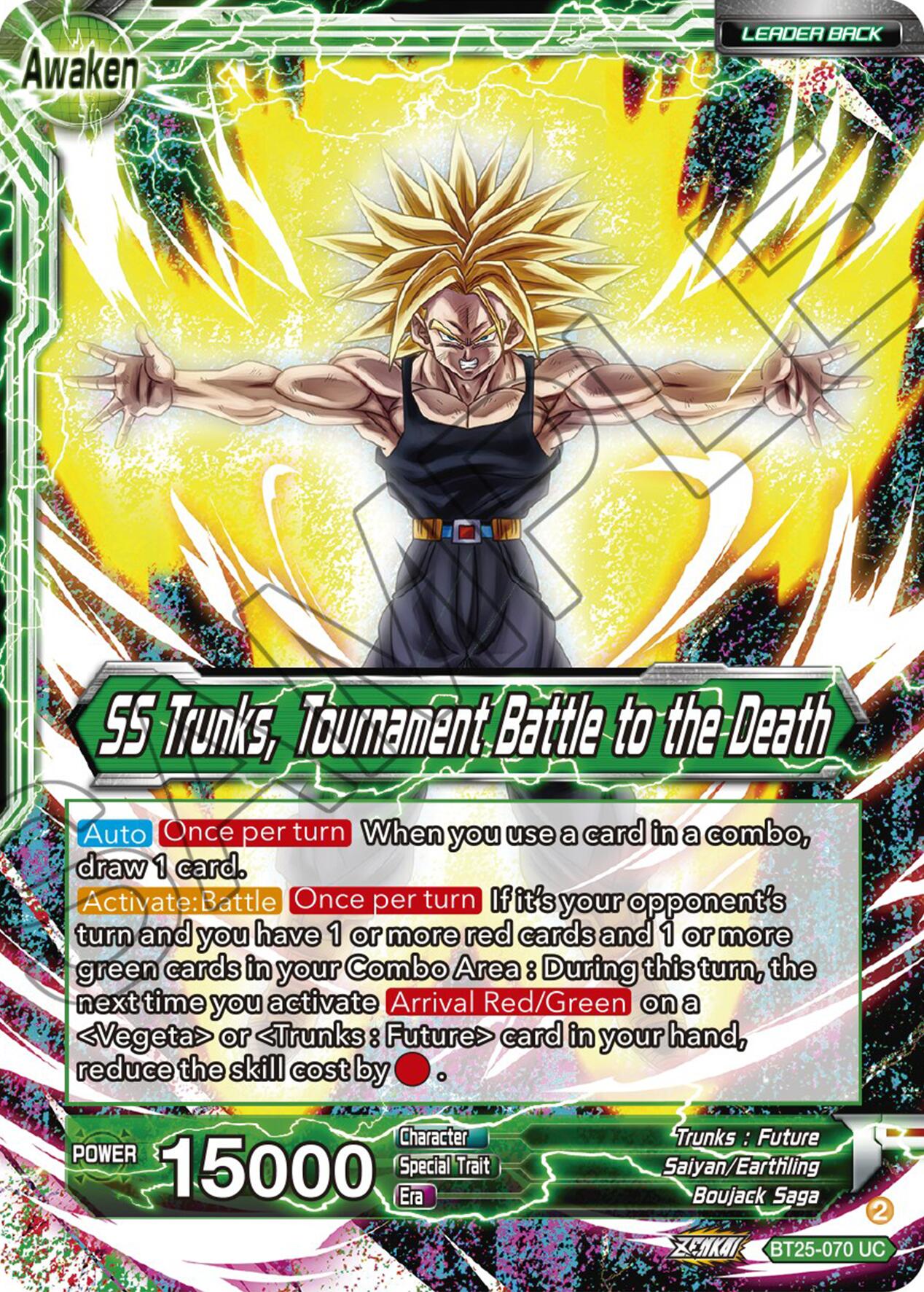 Trunks // SS Trunks, Tournament Battle to the Death (BT25-070) [Legend of the Dragon Balls] | Cracking-Singles