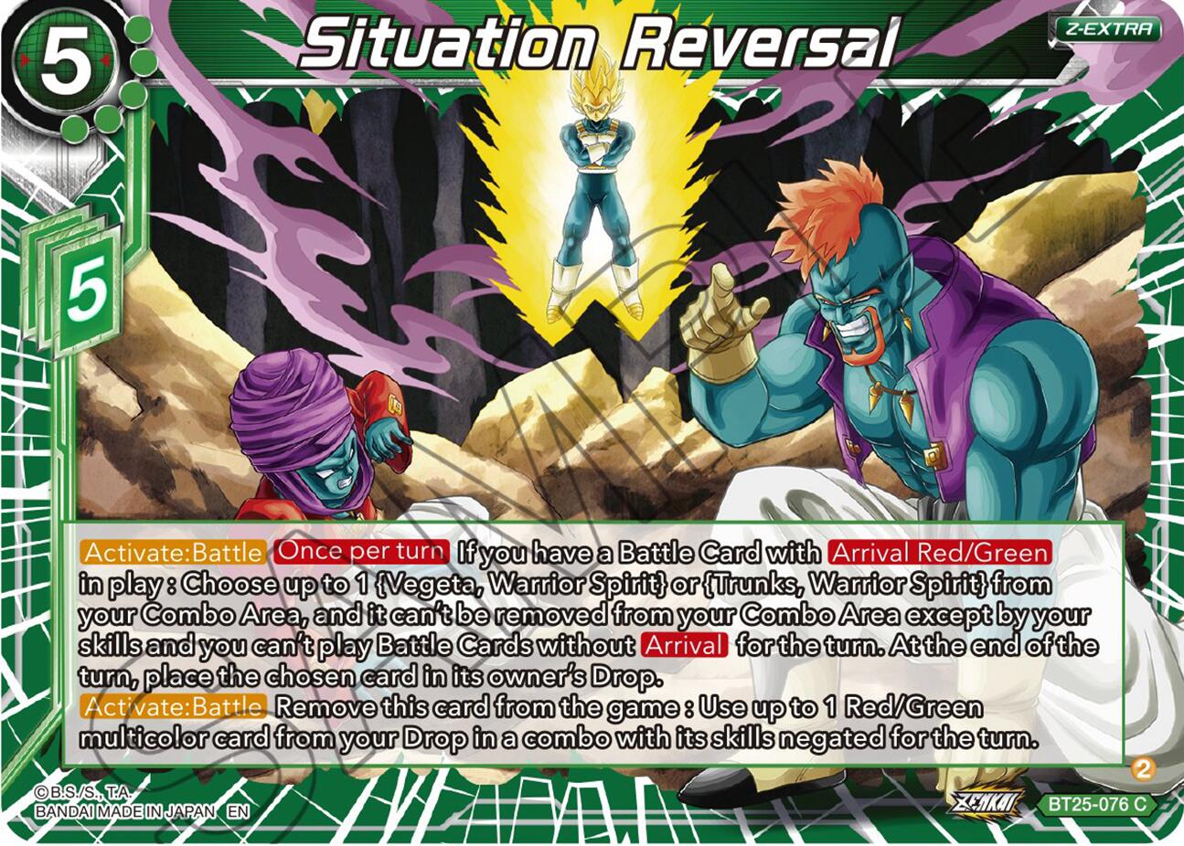 Situation Reversal (BT25-076) [Legend of the Dragon Balls] | Cracking-Singles