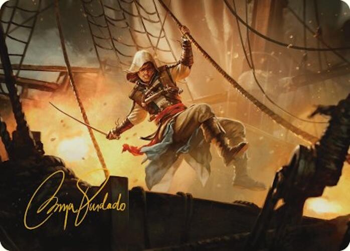 Edward Kenway Art Card (Gold-Stamped Signature) [Assassin's Creed Art Series] | Cracking-Singles