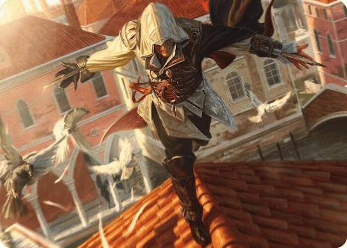 Ezio, Blade of Vengeance Art Card [Assassin's Creed Art Series] | Cracking-Singles