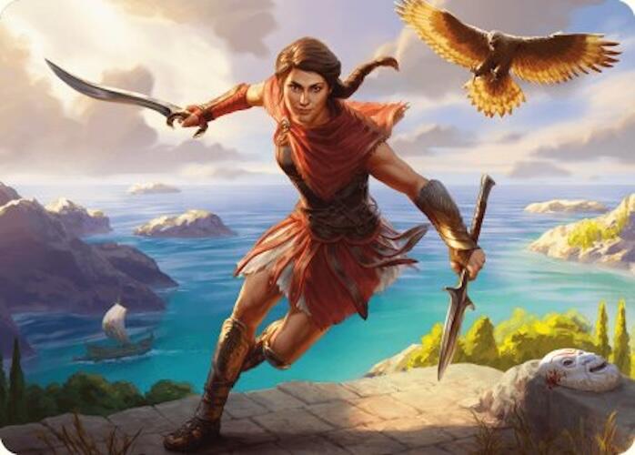 Kassandra, Eagle Bearer Art Card [Assassin's Creed Art Series] | Cracking-Singles