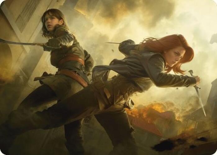 Mary Read and Anne Bonny Art Card [Assassin's Creed Art Series] | Cracking-Singles