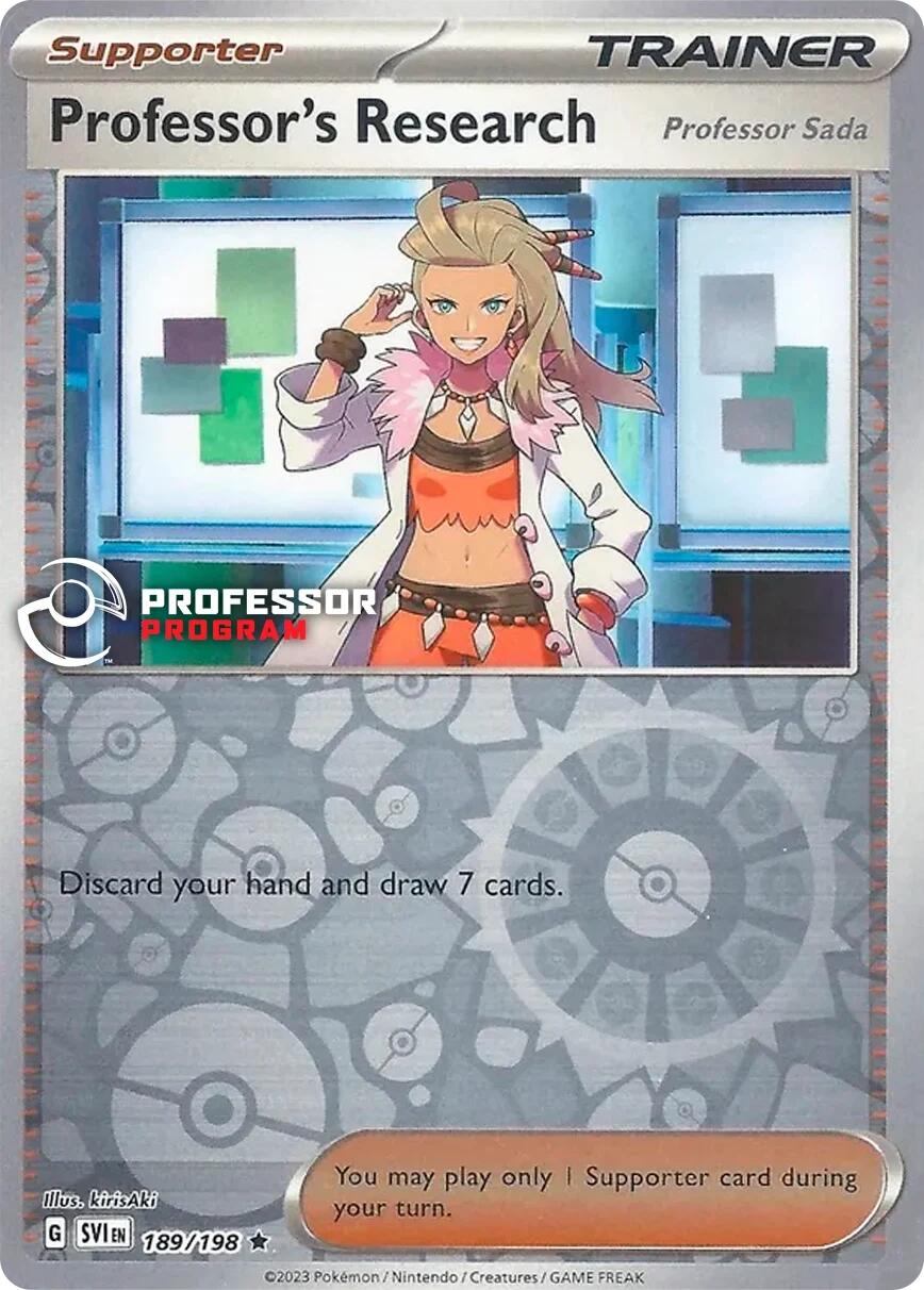 Professor's Research (189/198) (2023) [Professor Program Promos] | Cracking-Singles