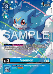 Veemon [P-117] (Digimon Adventure 02: The Beginning Set) [Promotional Cards] | Cracking-Singles